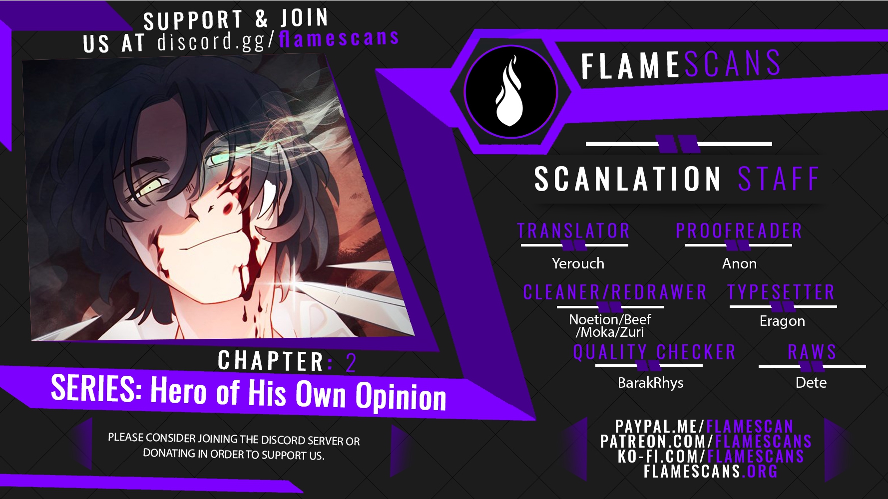 Hero of His Own Opinion Chapter 2 1